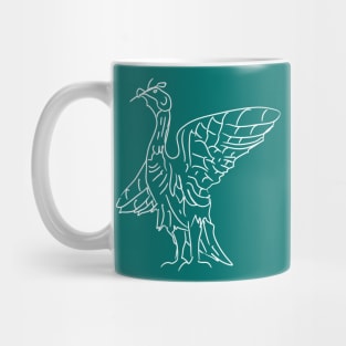 Line Drawn Liverbird Mug